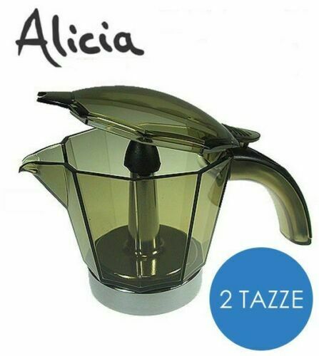 DELONGHI CARAFFA ALICIA 2 TAZZE EMK2 EMKE2 RICAMBIO ORIGINALE 5513200909