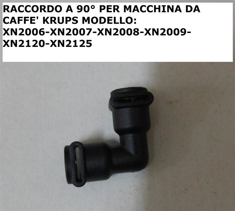 KRUPS RACCORDO AD ANGOLO 90 PER CAFFETTIERA ESPRESSO NESPRESSO ESSENZA